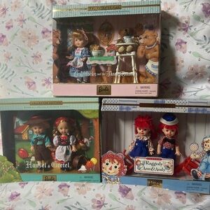 Vintage Barbie CollectiblesRaggedy Ann&Andy, Hansel&Gretel, Goldilocks